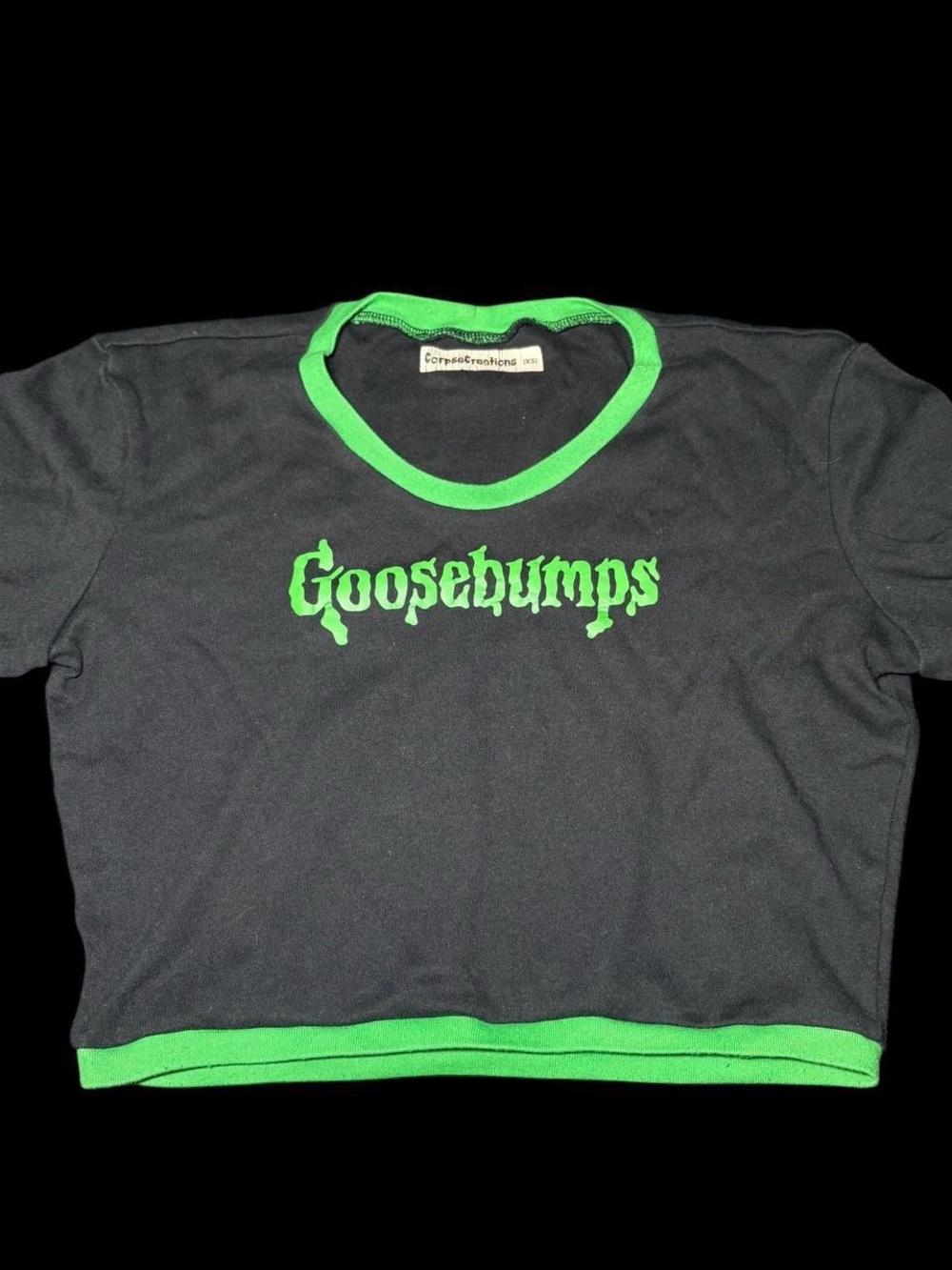 Goosebumps Black & Green
